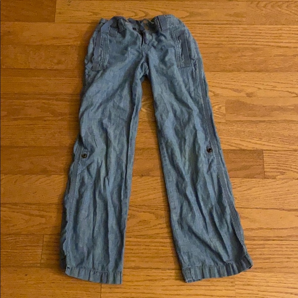 Wide Leg PaperBag Jeans